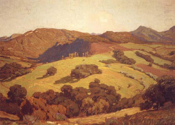 William Wendt Arcadian Hills china oil painting image